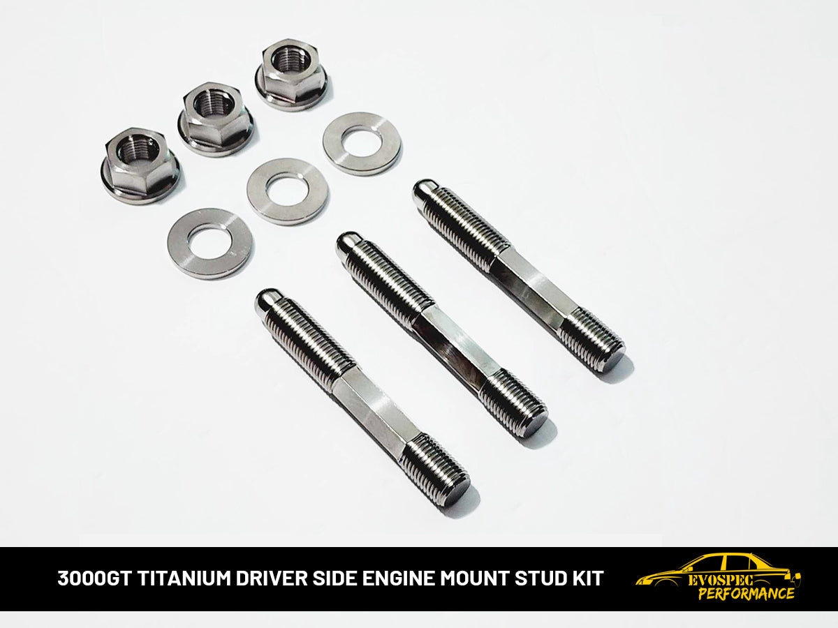 3000GT Titanium Driver side engine mount stud kit image 1
