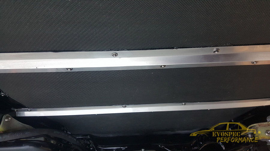 EVO 7/8/9 Carbon Fiber Trunk Delete Panel / Spare Tire Delete image 3