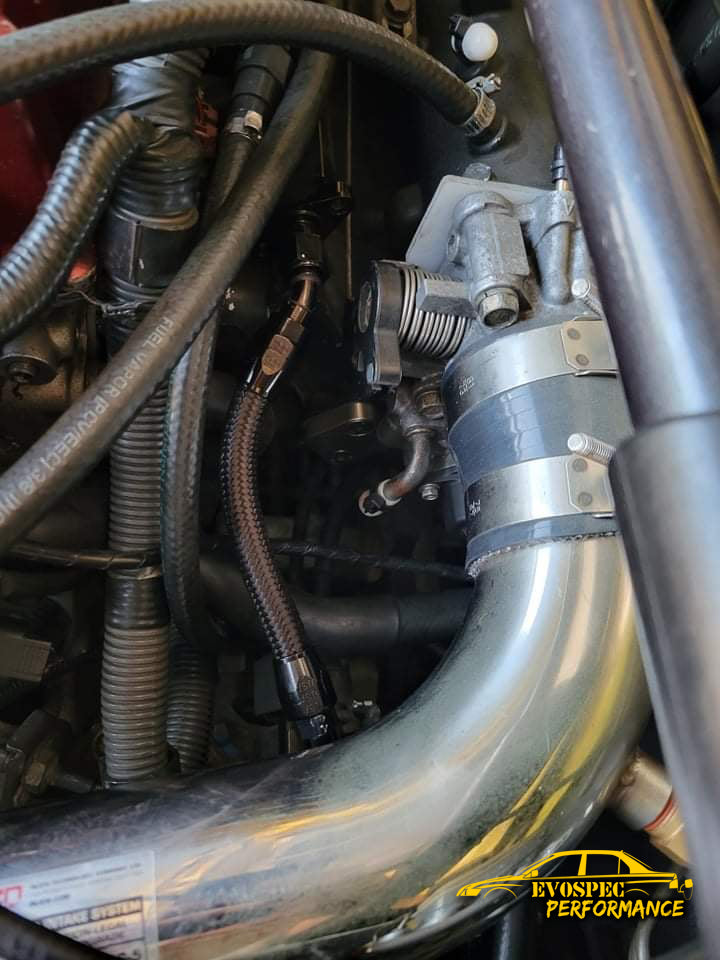 Evo 7/8/9 plug and play inline fuel filter kit. image 2
