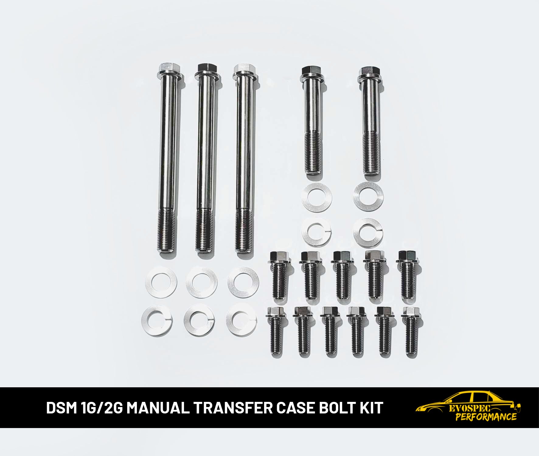 DSM 1G - 2G Transfer case titanium bolt kit - Manual Case image
