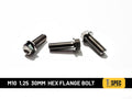 M10 Hex Flange Bolt 1.25 30mm image 0