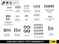Kaboo Wolf King GT / GTR Ti hardware kit - BLACK image 0