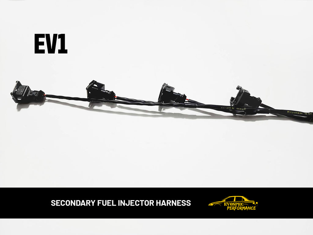 Evo 7-8-9 plug and play secondary fuel injector harness image 8