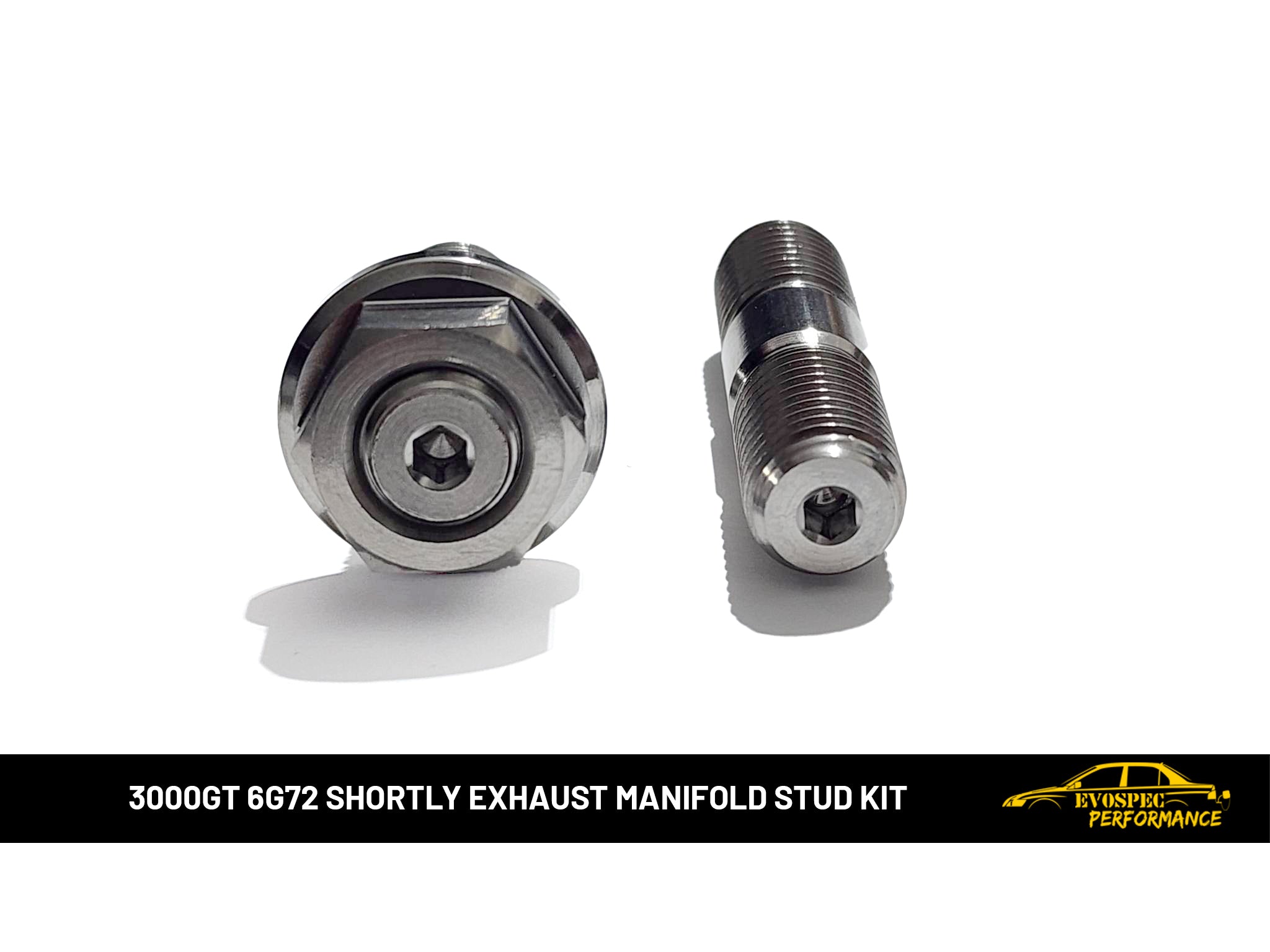 3000GT Titanium shorty exhaust manifold stud kit gen3 image 3