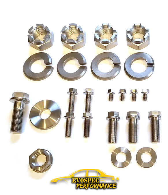 Evo 7/8/9 Complete Titanium Rotation Kit image 0