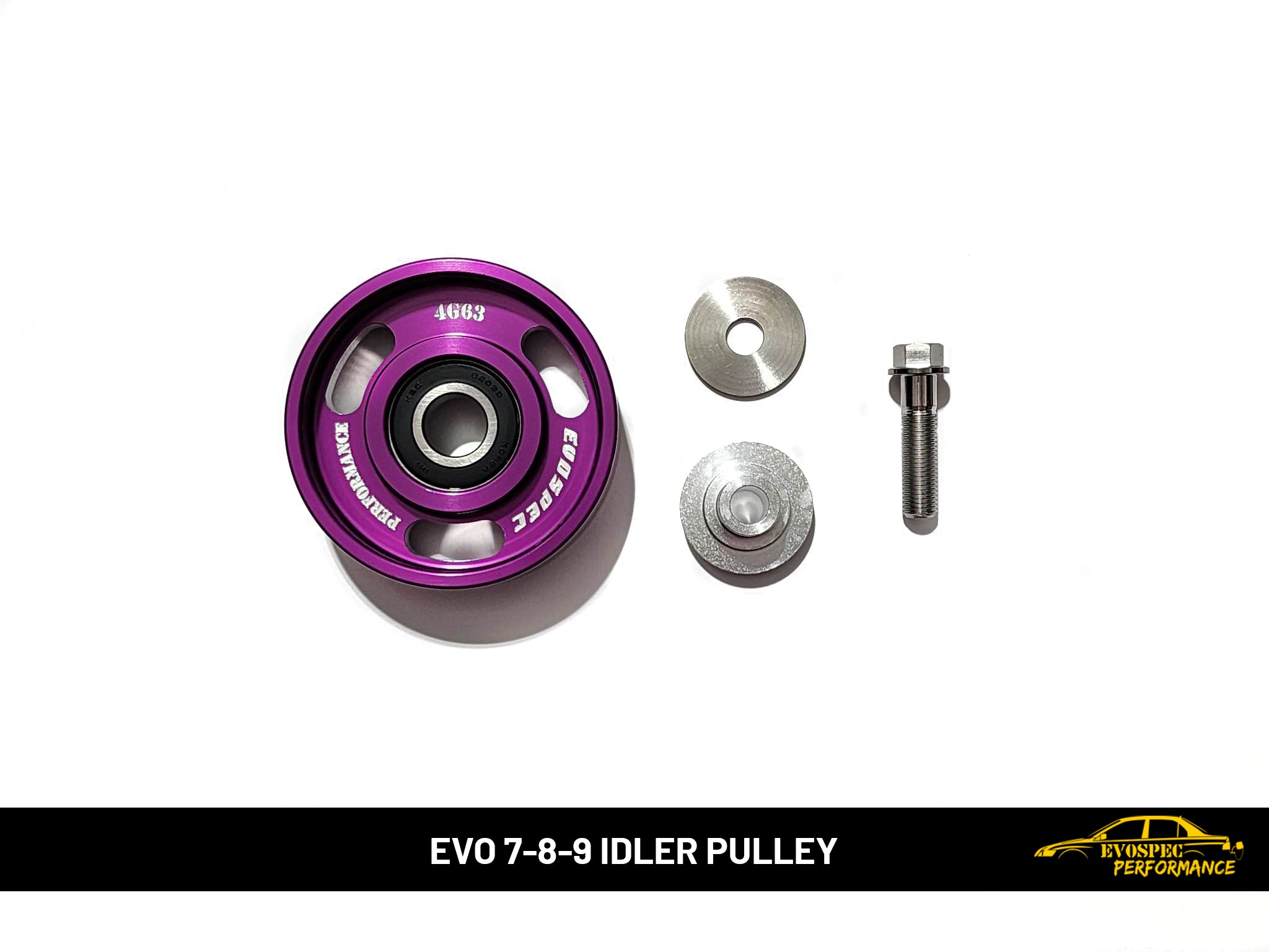Evo 4-9 Billet Idler Pulley image 4