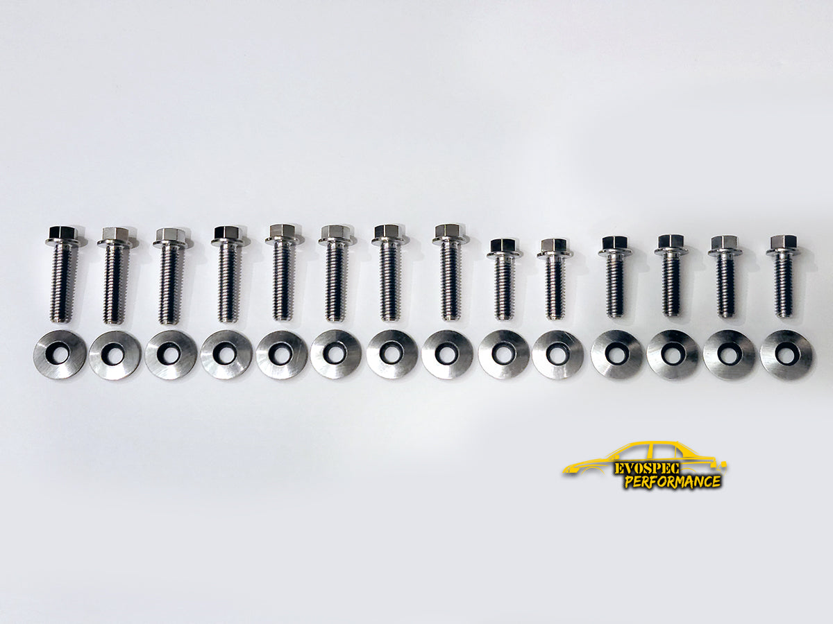 Evo 1-2-3 / DSM 1G/2G Titanium valve cover bolt kit image 0