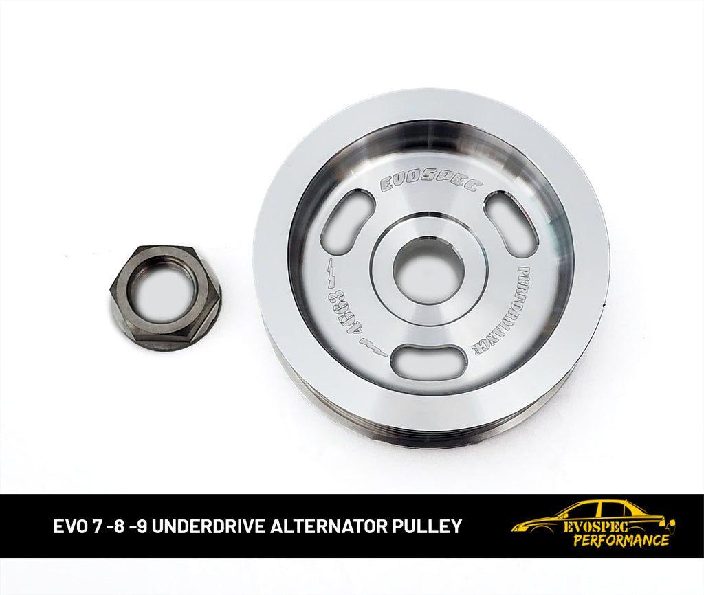 Evo 7 -8 -9 Underdrive Alternator pulley image 0