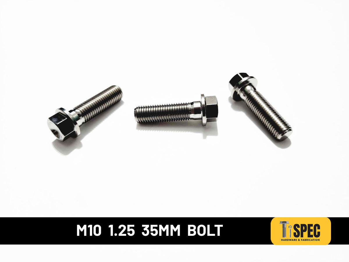 M10 Hex Flange Bolt 1.25 35mm image 0