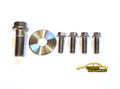 Evo 1/2/3/4/5/6/7/8/9 & DSM 1G/2G Titanium Crank Pulley Bolt and Washer kit image 0