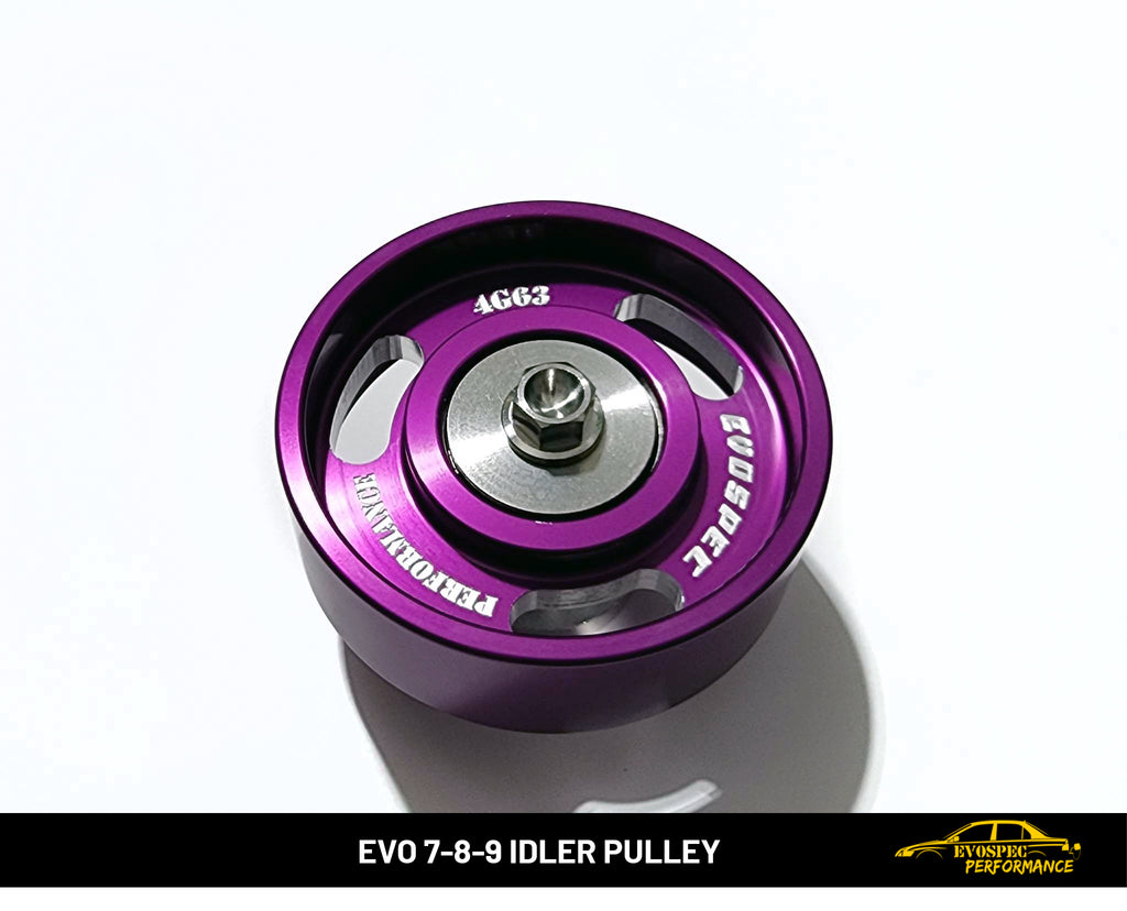 Evo 4-9 Billet Idler Pulley image 6