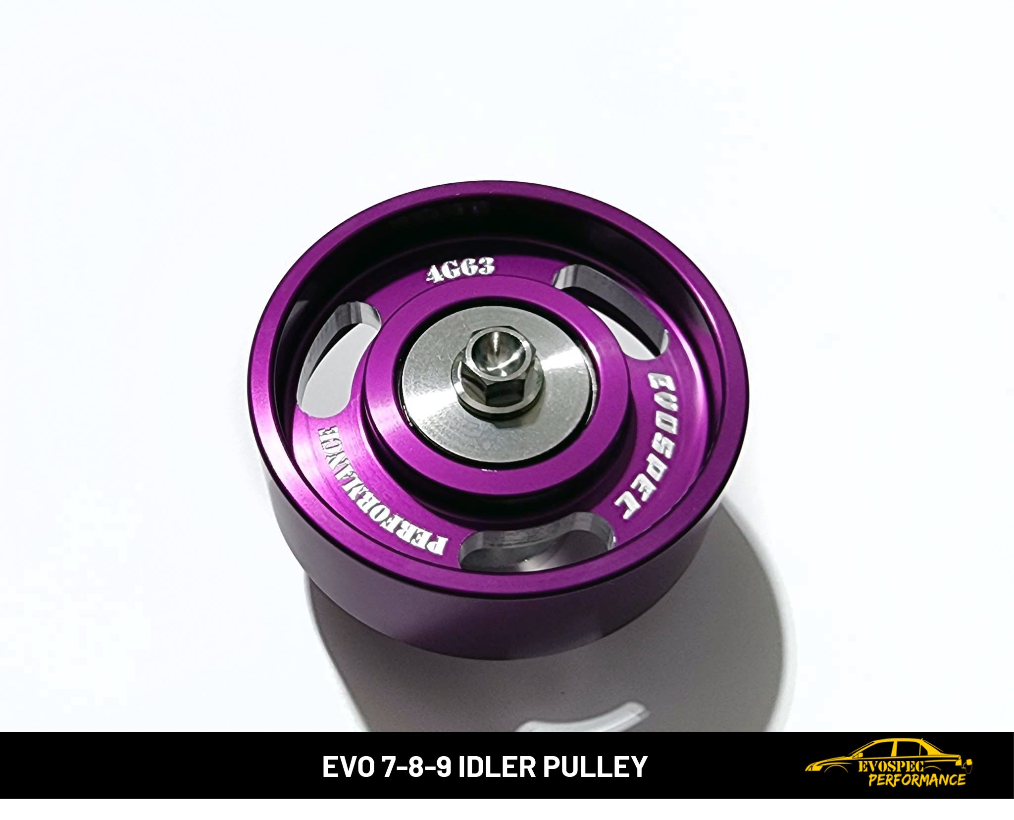 Evo 4-9 Billet Idler Pulley image 6