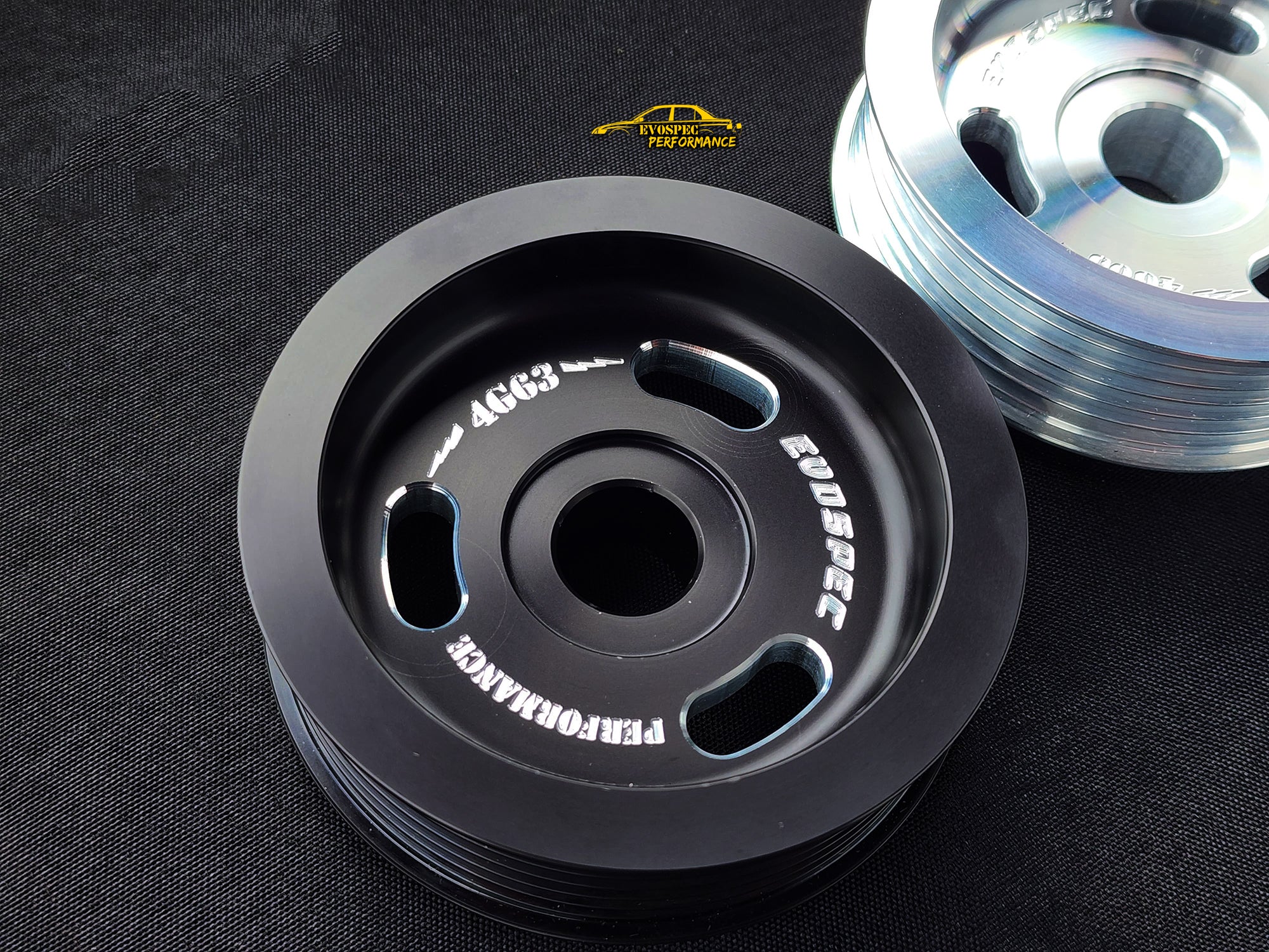 Evo 7 -8 -9 Underdrive Alternator pulley image 7