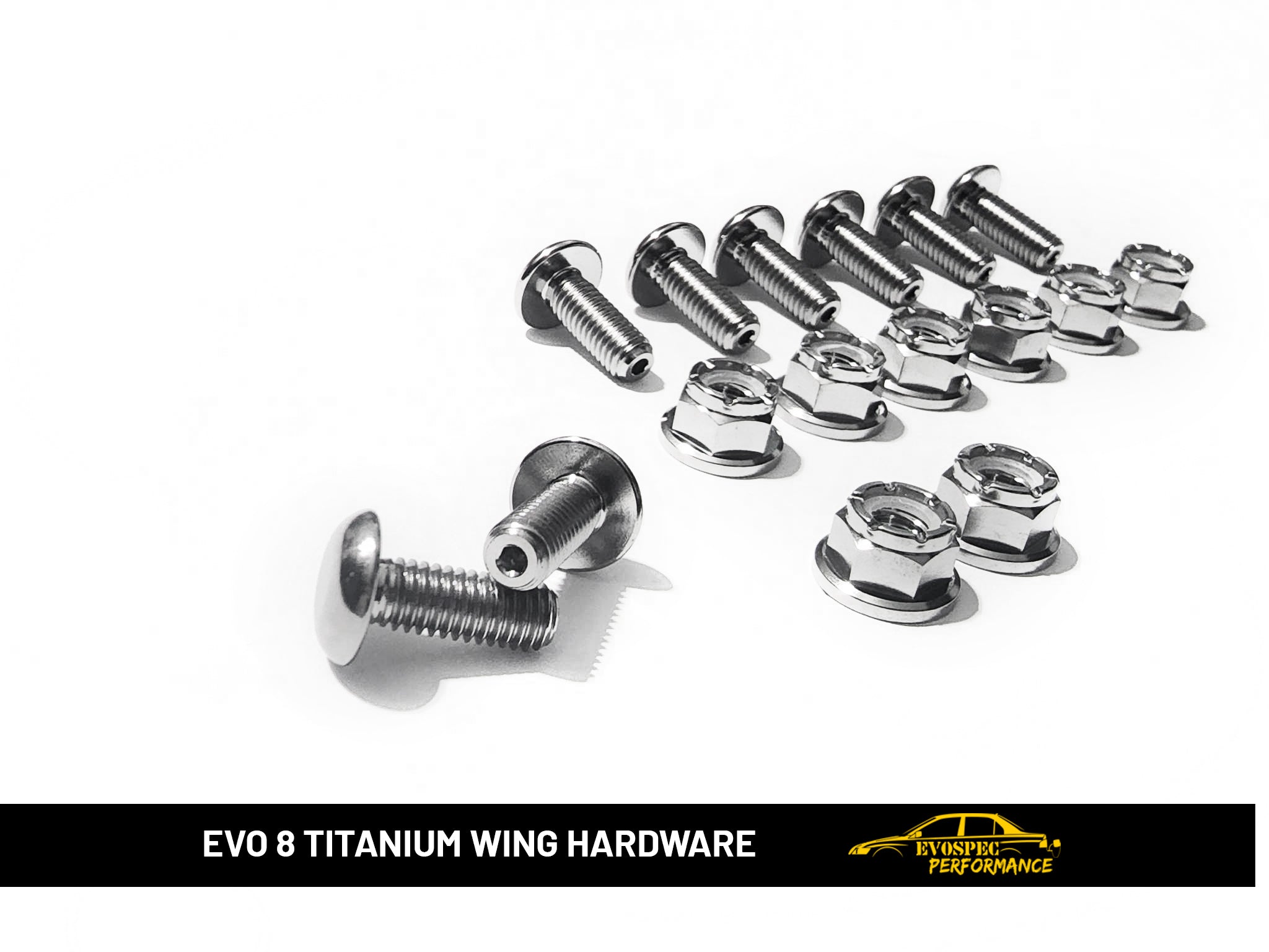EVO 8 Titanium Wing Hardware image 2
