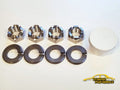 Evo/DSM/2G Titanium Axle Nuts and Lock Washers