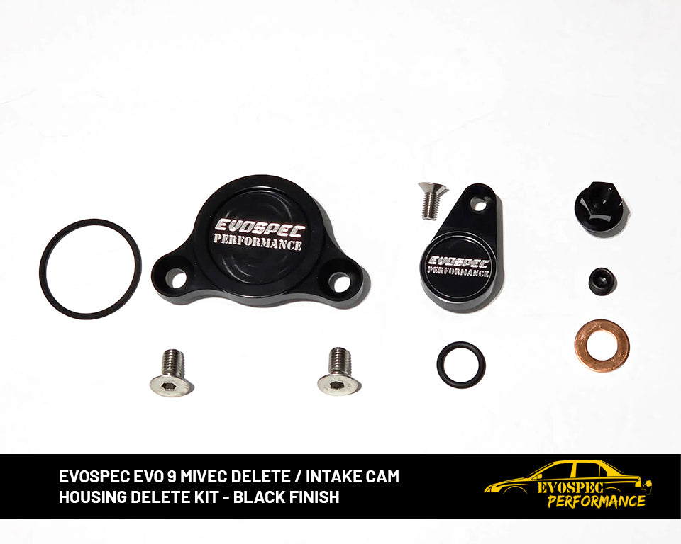 EvoSpec Evo 9 mivec delete / intake Cam housing delete kit