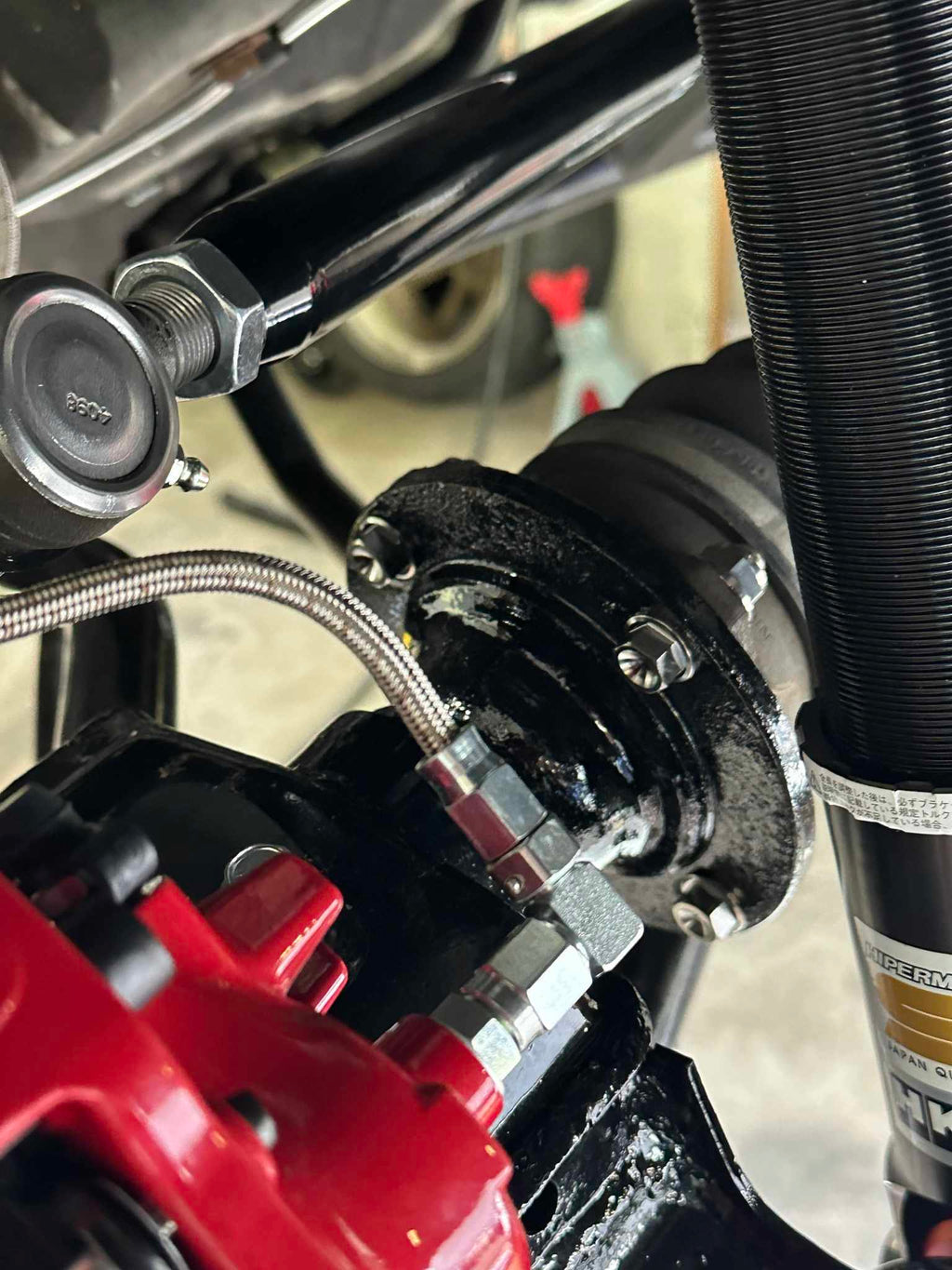 DSM 1G Titanium Rear Axle to Hub bolt kit image 3