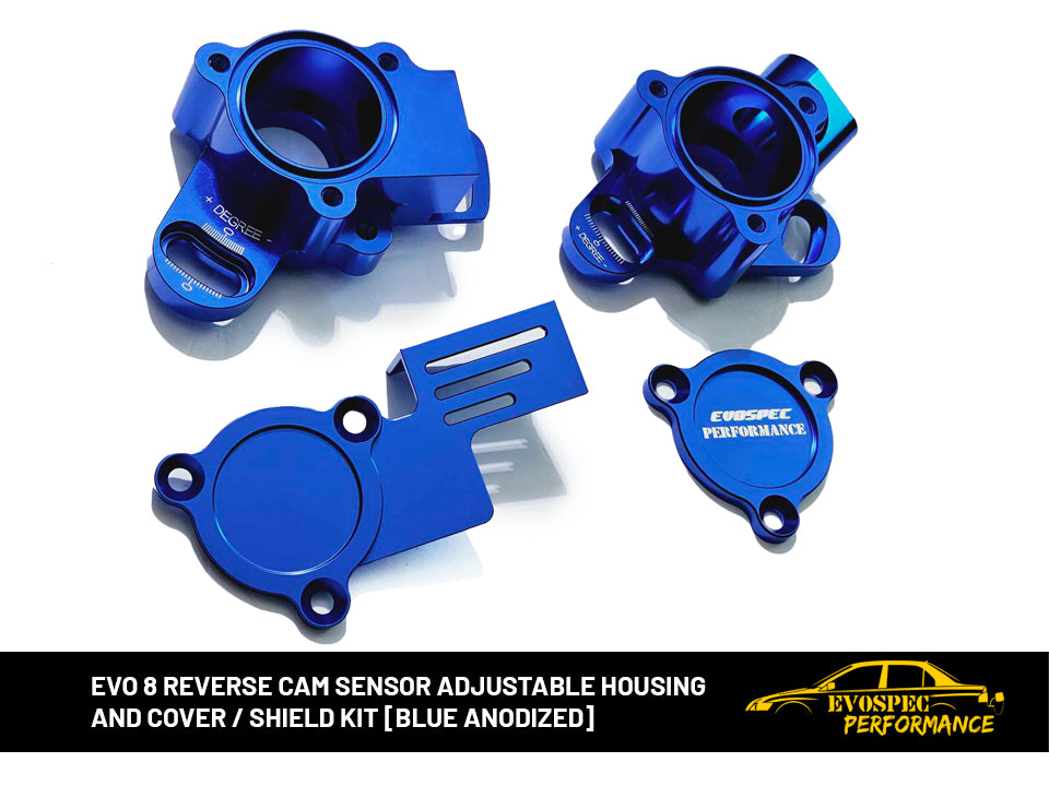 Reverse Cam Sensor Adjustable Housing and Cover / Shield Kits - EVO 4/5/6/7/8 image