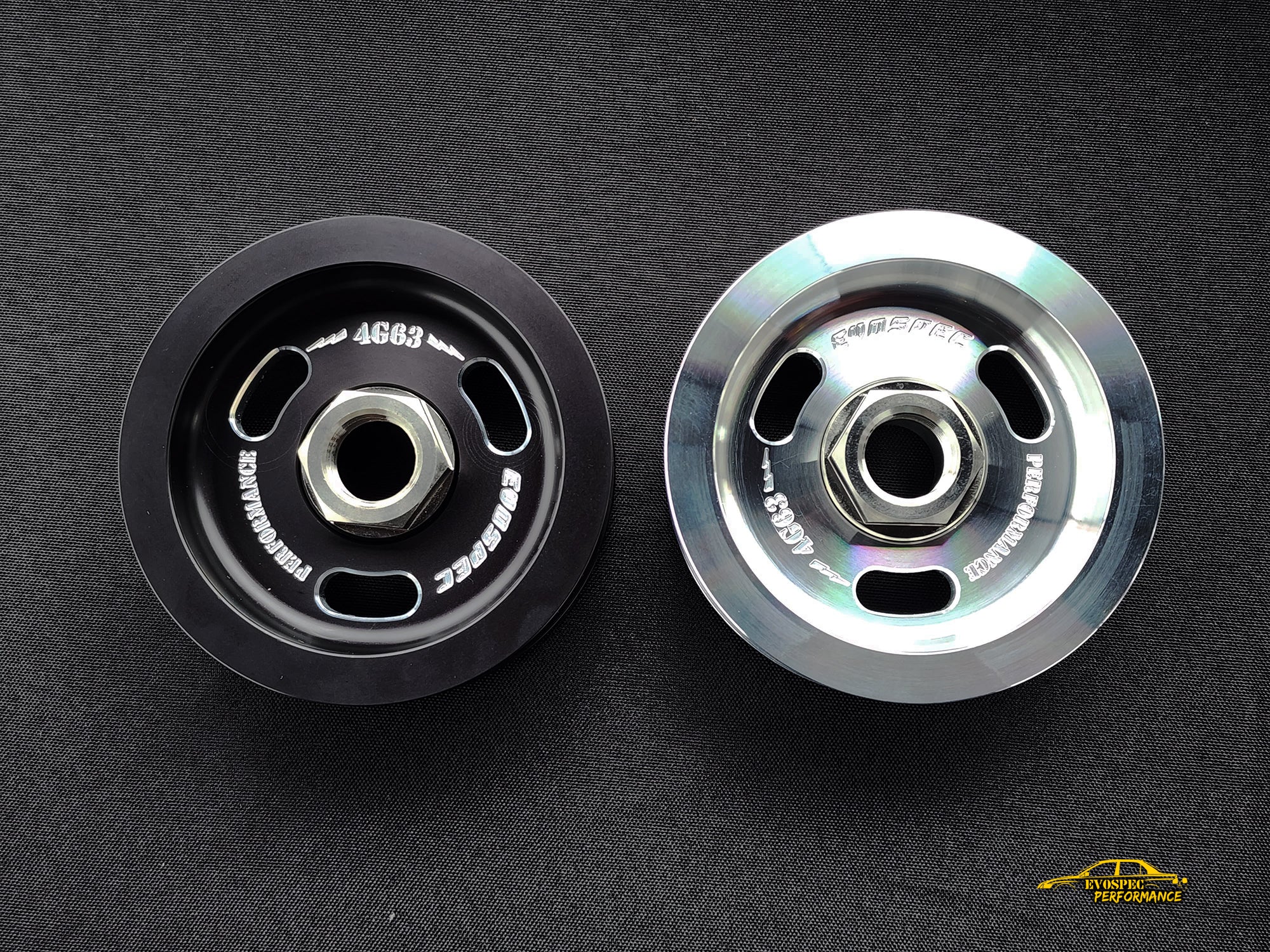 Evo 7 -8 -9 Underdrive Alternator pulley image 2