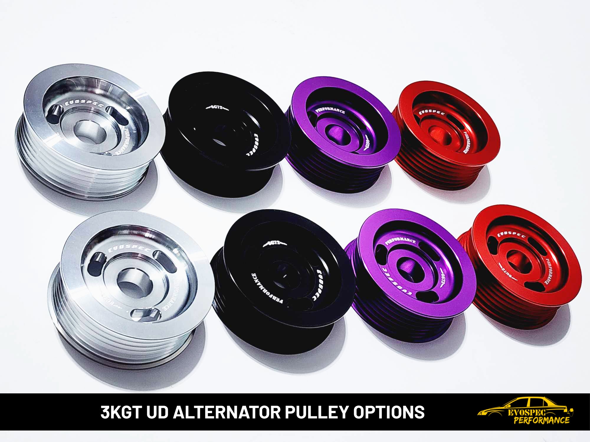 3KGT / 6G72 UD alternator pulley image 1