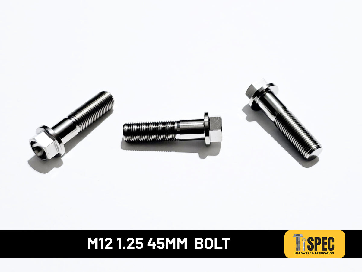 M12 Hex flange Bolt 1.25 45mm image 0