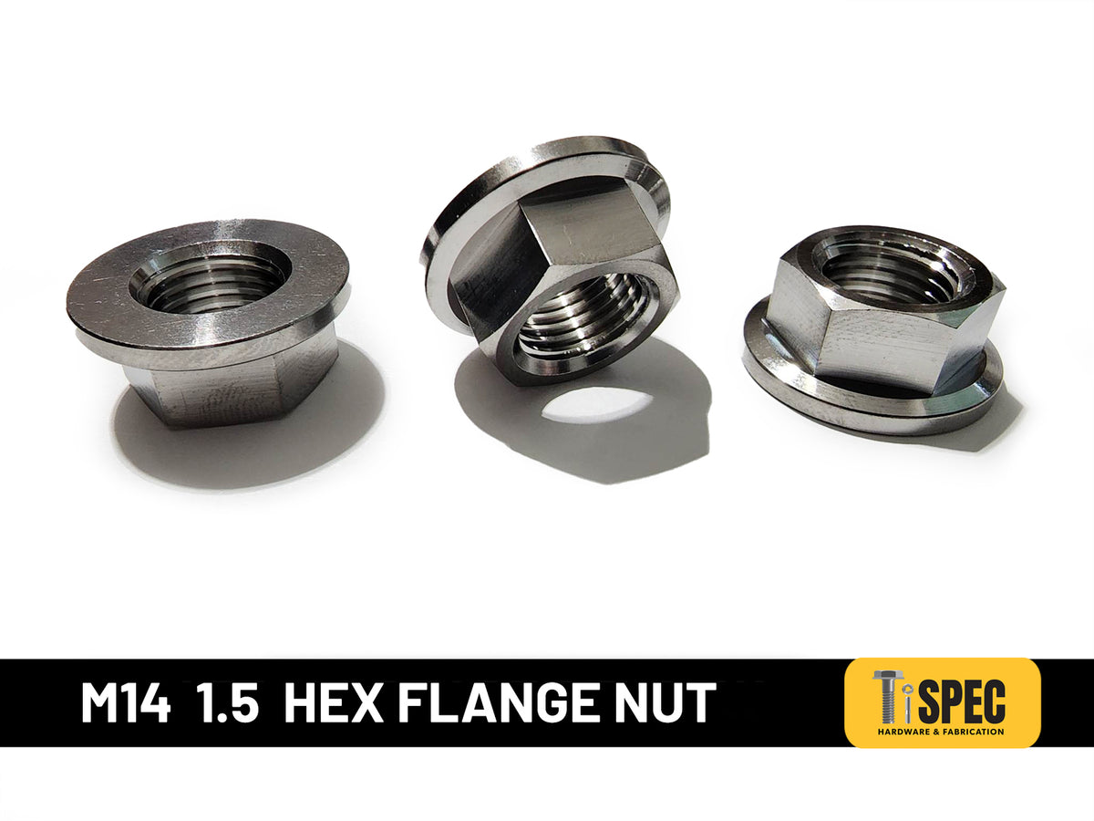 M14 1.5 Hex Flange Nut image 0
