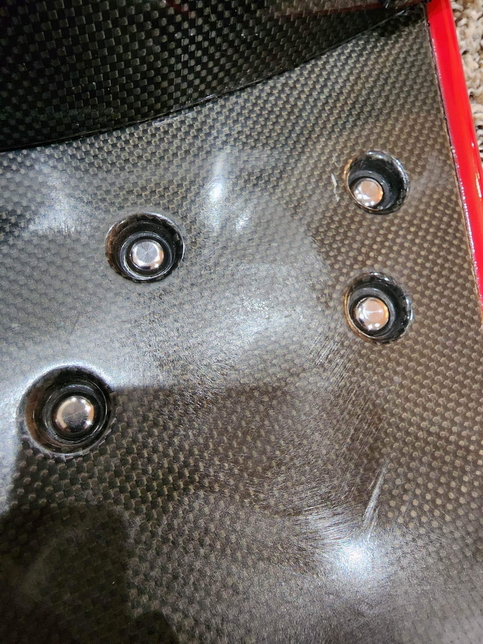 EVO 8 Titanium Wing Hardware image 3