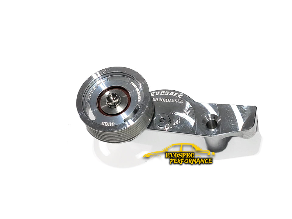 Billet Aluminum Power Steering Delete Pulley Kit - Evo 4/5/6/7/8/9 image 3