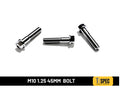 M10 Hex Flange Bolt 1.25 45mm image 0