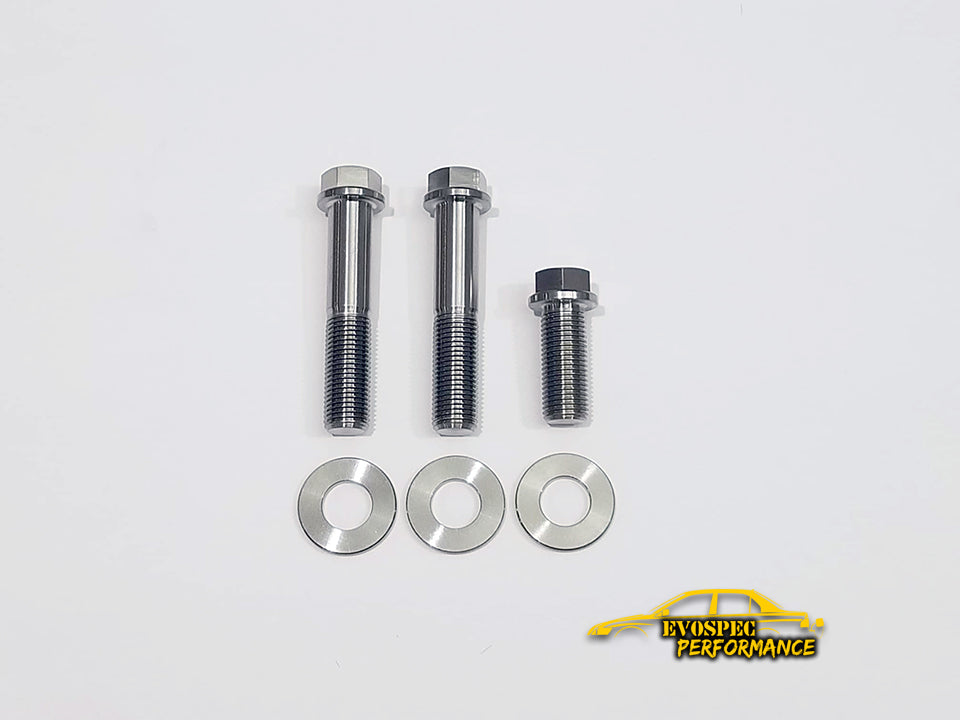 Evo 7/8/9 Front Cross Bar Titanium Hardware Kit image 0