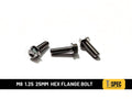 M8 Hex Flange Bolt 1.25 25mm image 0