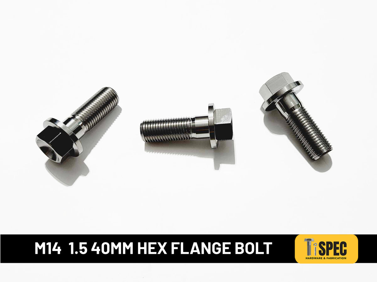 M14 Hex flange Bolt 1.5 40mm image 0
