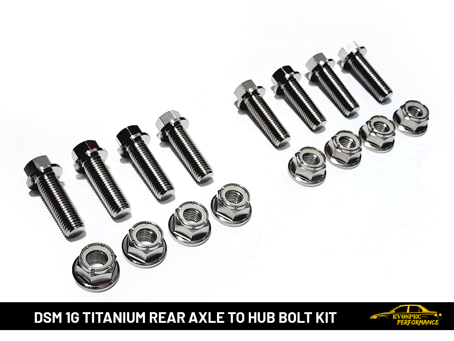 3kGT Titanium Rear Axle to Hub bolt kit image 0