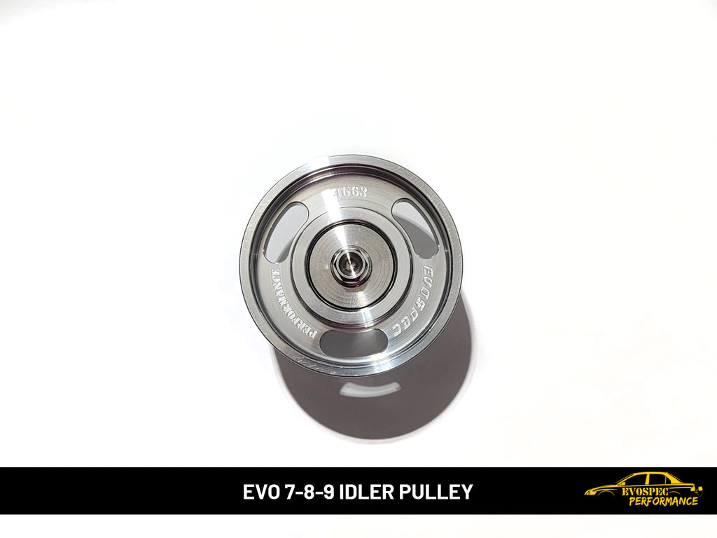 Evo 4-9 Billet Idler Pulley - Raw $155 image