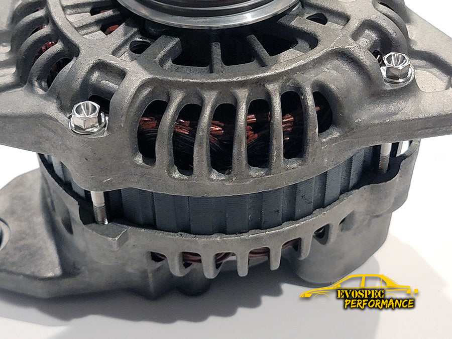 Evo 7/8/9 Titanium Alternator Hardware kit image 2
