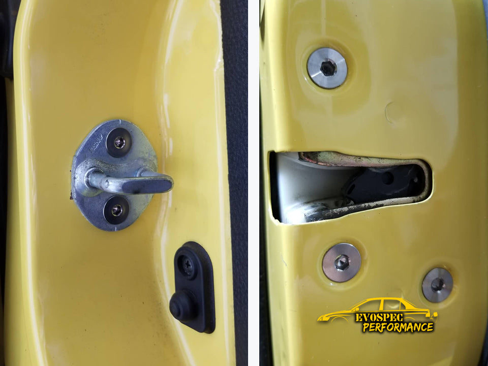 Evo 7/8/9 Door lock mechanism hardware kit image 1