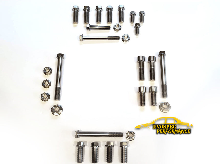 Torque Solutions Titanium Engine / Trans Mount bolt kit. image 0
