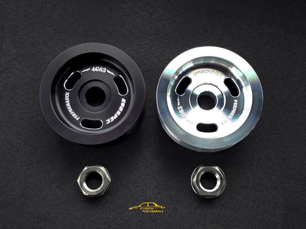 Evo 7 -8 -9 Underdrive Alternator pulley image 6