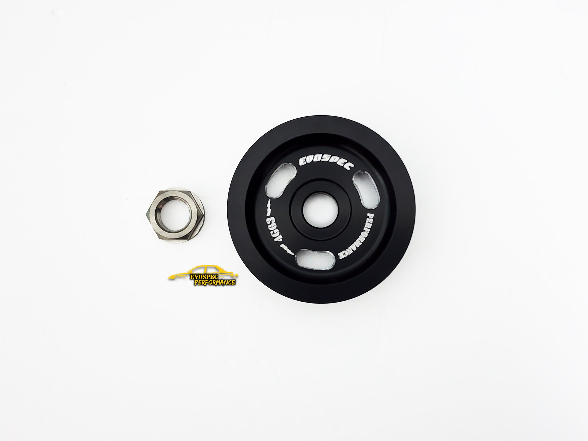Evo 7 -8 -9 Underdrive Alternator pulley image 3