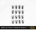 3000GT / GTO / Stealth Titanium oil pan bolts. image 0