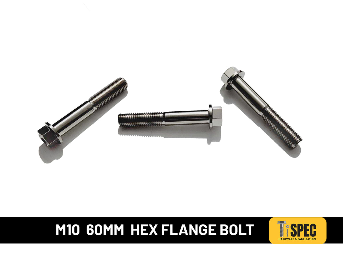 M10 Hex Flange Bolt 1.25 60mm image 0