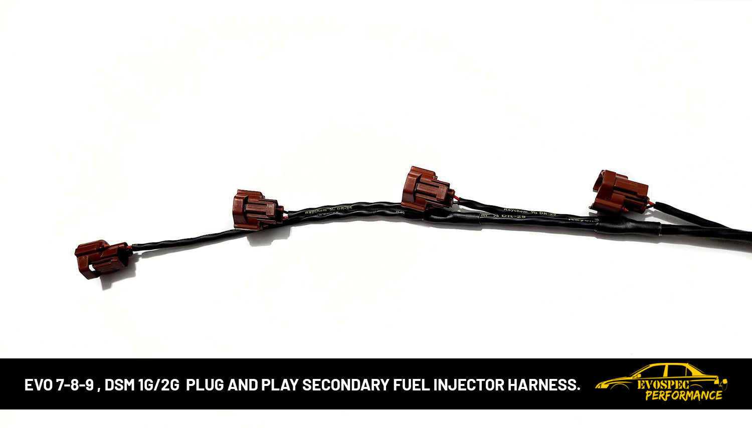 DSM 1g/2G plug and play secondary fuel injector harness image 4