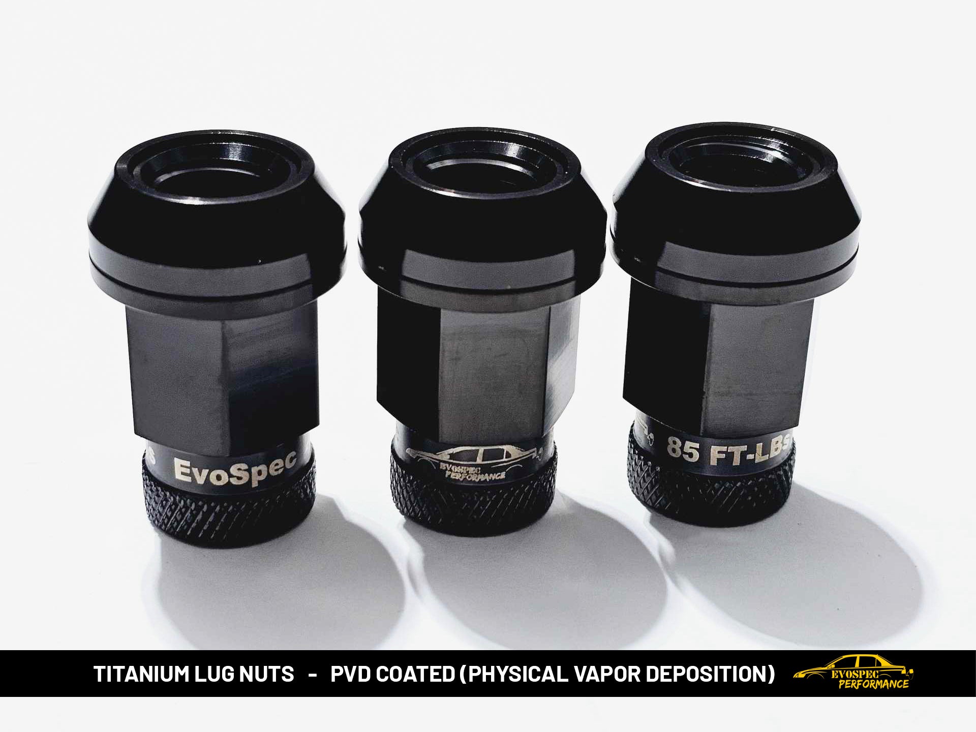 EvoSpec TITANIUM SHANK style floating washer lug nuts image 10