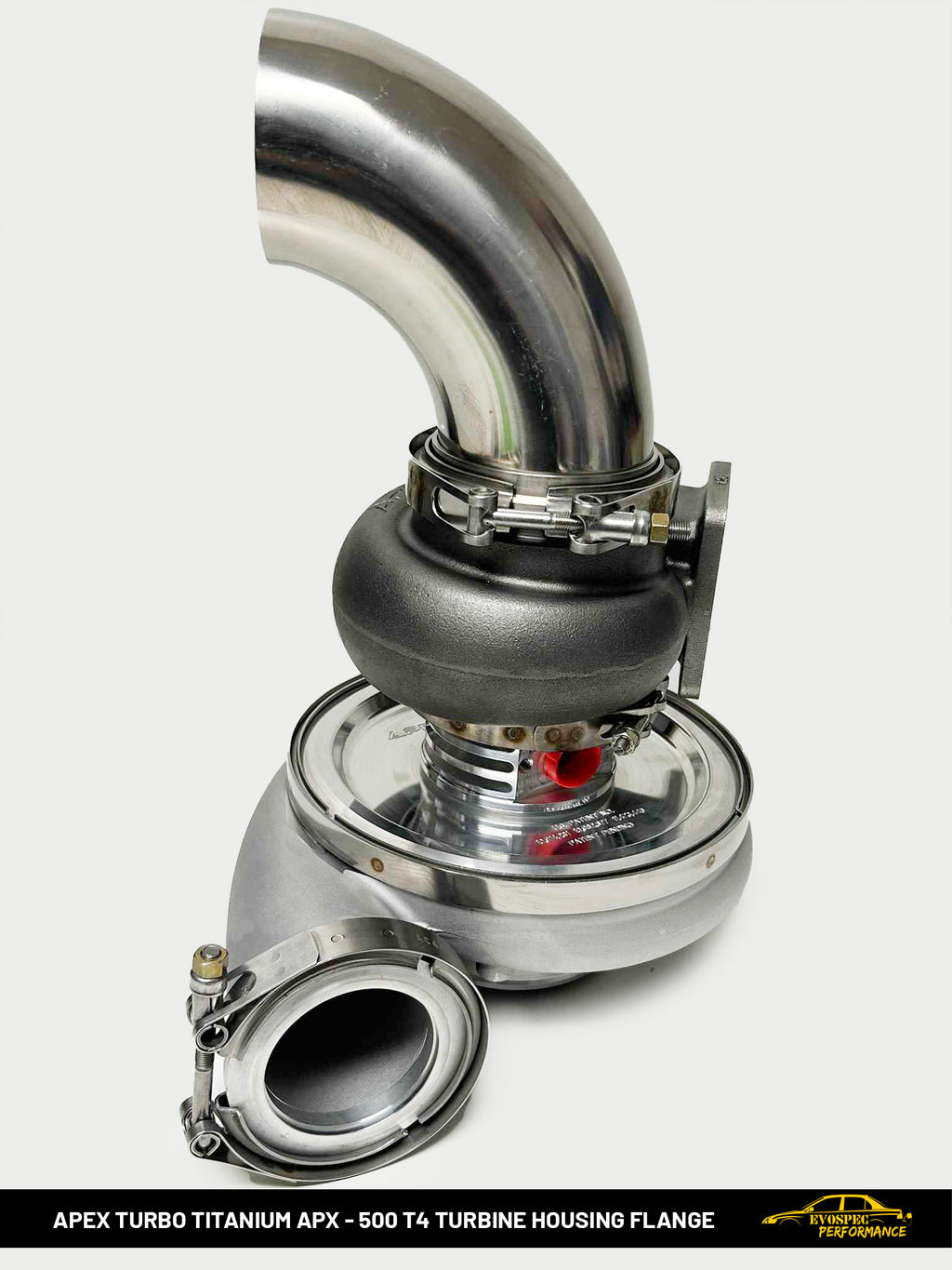 Apex Turbo Titanium APX - 500 T4 turbine housing flange image 4