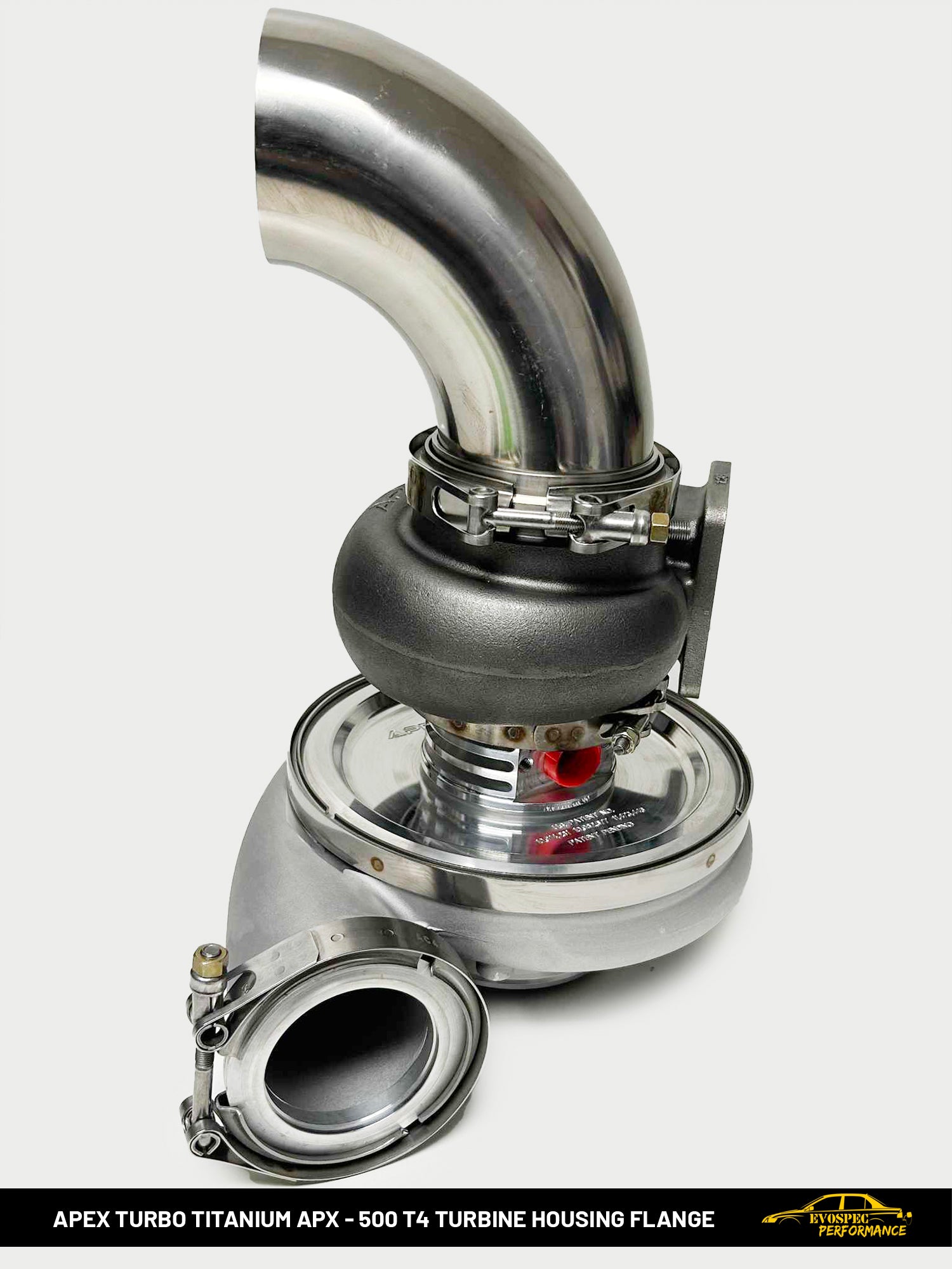 Apex Turbo Titanium APX - 500 T4 turbine housing flange image 4
