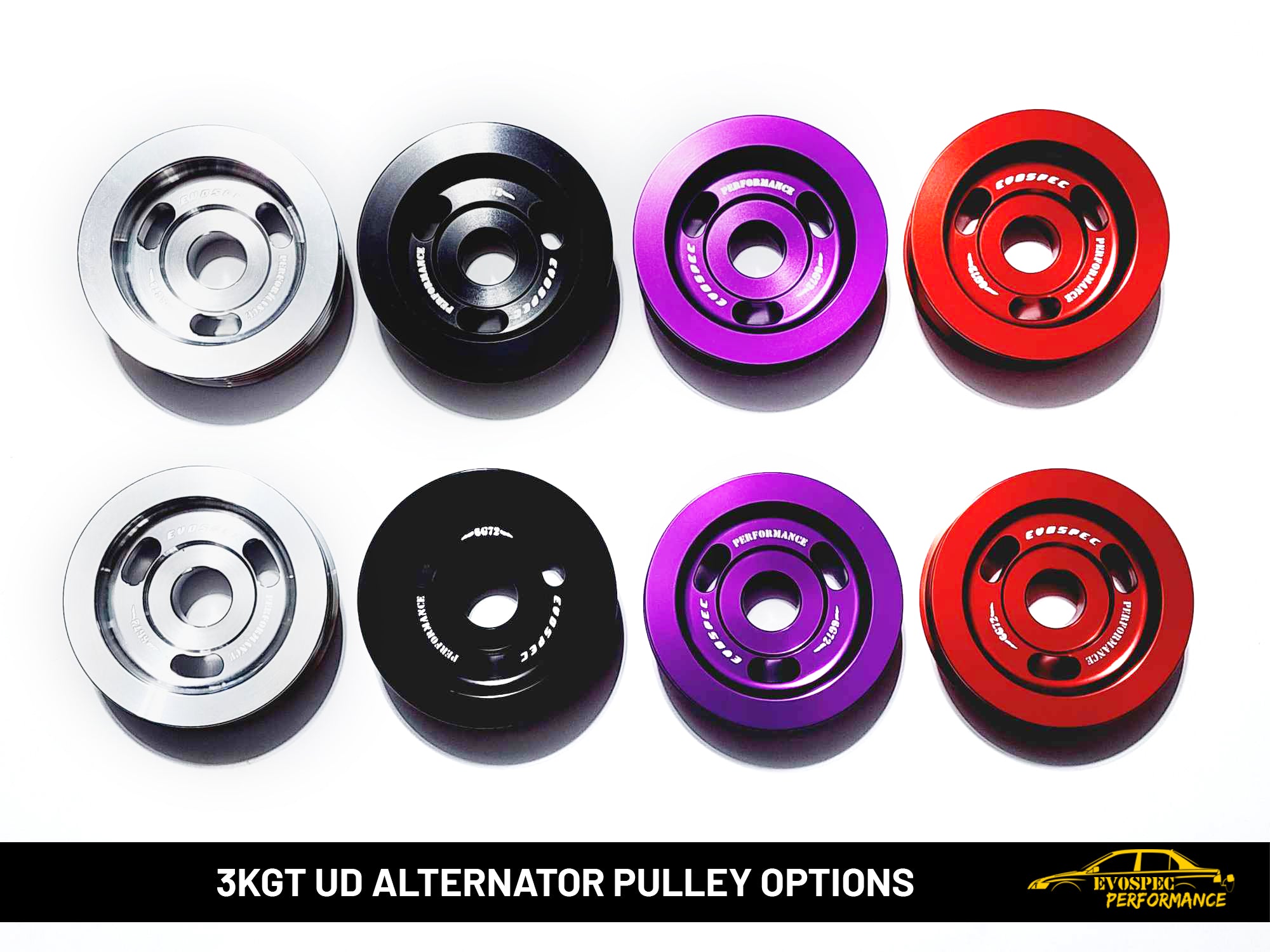 3KGT / 6G72 UD alternator pulley image 0