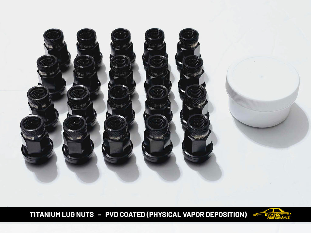 EvoSpec TITANIUM 60 degree tapered style floating washer lug nuts image 6