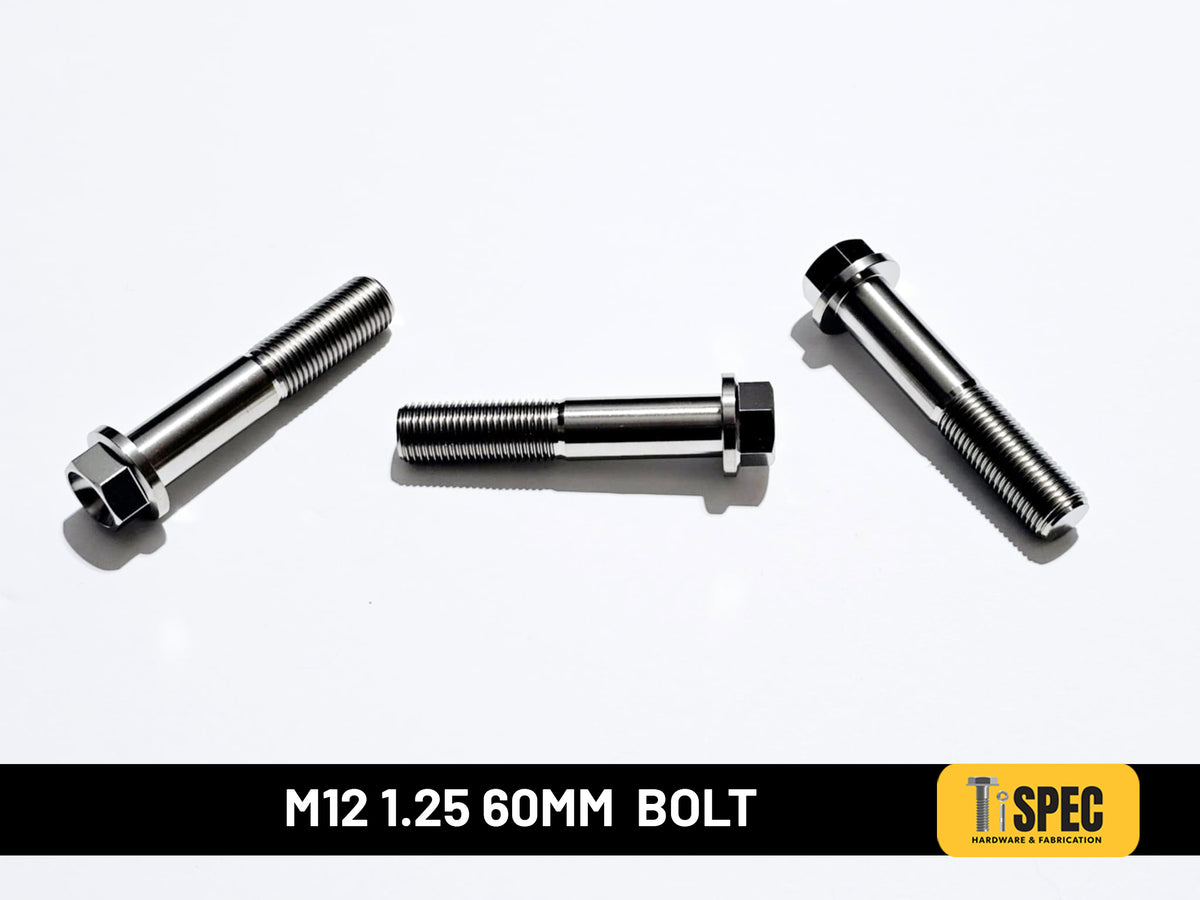 M12 Hex flange Bolt 1.25 60mm image 0