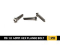 M6 Hex flange Bolt 1.0 65mm image 0