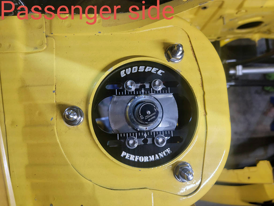 Billet Super Adjustable Camber Plates EVO 7/8/9 image 2